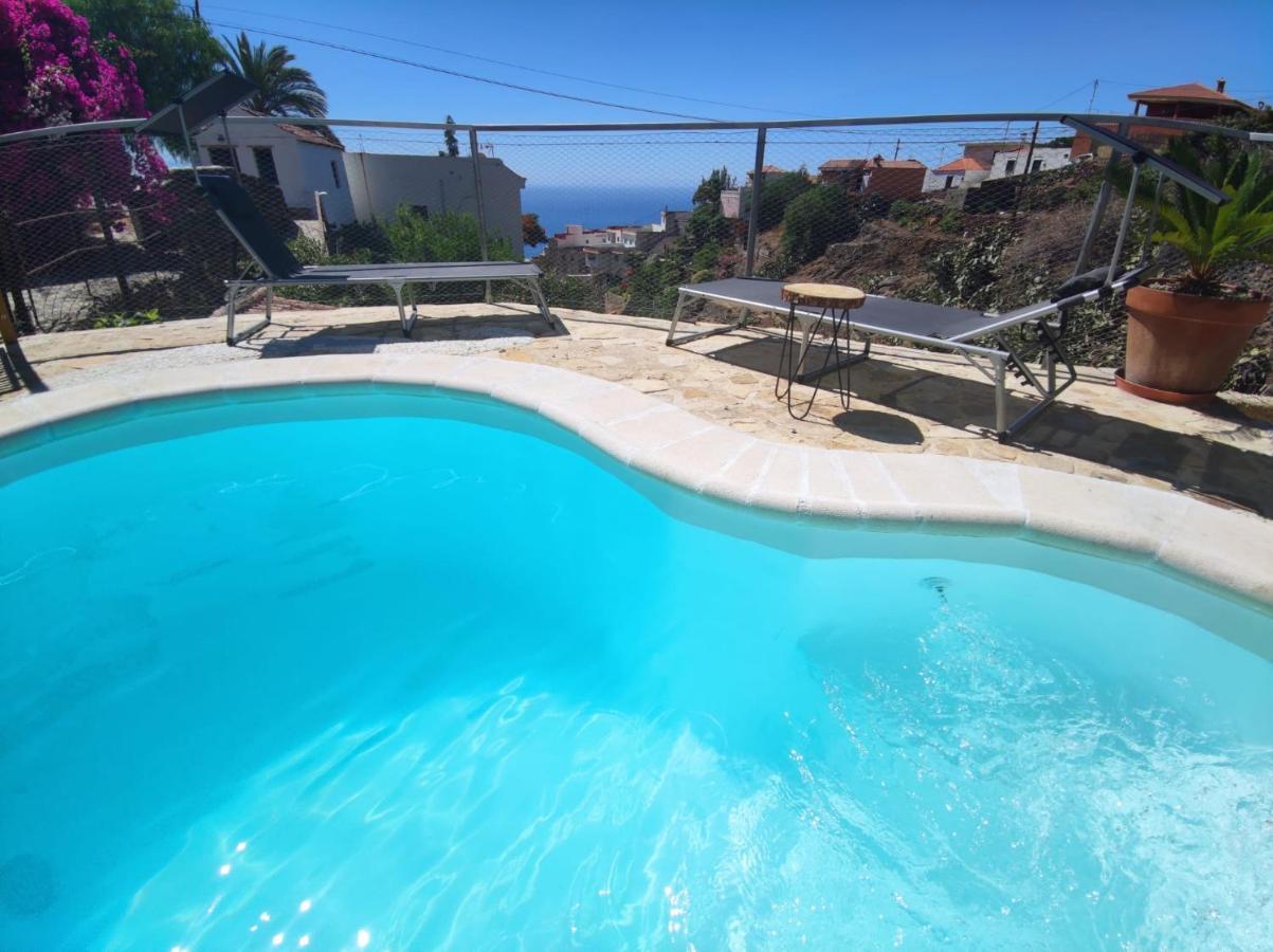 Romantic Hamlet Cottage With Private Pool La Fragua De Eliseo Candelaria Bagian luar foto