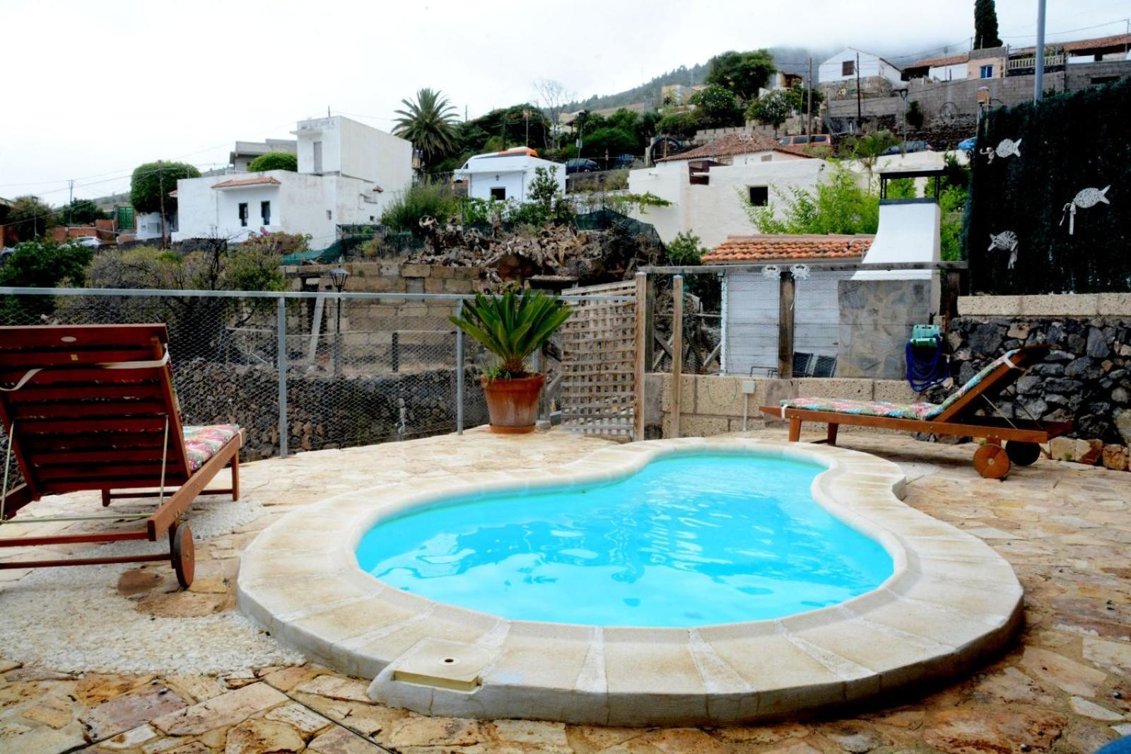 Romantic Hamlet Cottage With Private Pool La Fragua De Eliseo Candelaria Bagian luar foto